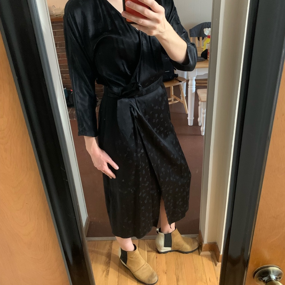 & Other Stories Wrap Maxi Dress